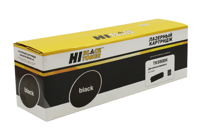 Тонер-картридж Hi-Black (HB-TK-580Bk) дляKyoceraFS-C5150DN/ECOSYS P6021, Bk, 3,5K