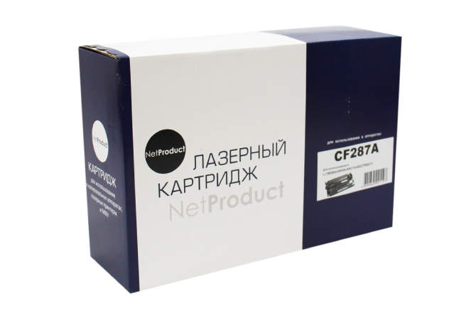 Картридж NetProduct (N-CF287A) для HP LJM501dn/M506dn/M506x/M527dn/M527f/M527c, 9K