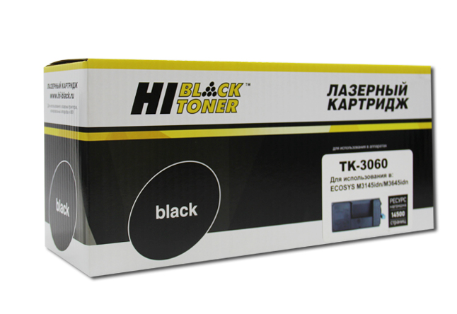 Тонер-картридж Hi-Black (HB-TK-3060) для Kyocera ECOSYSM3145idn/M3645idn, 14,5K