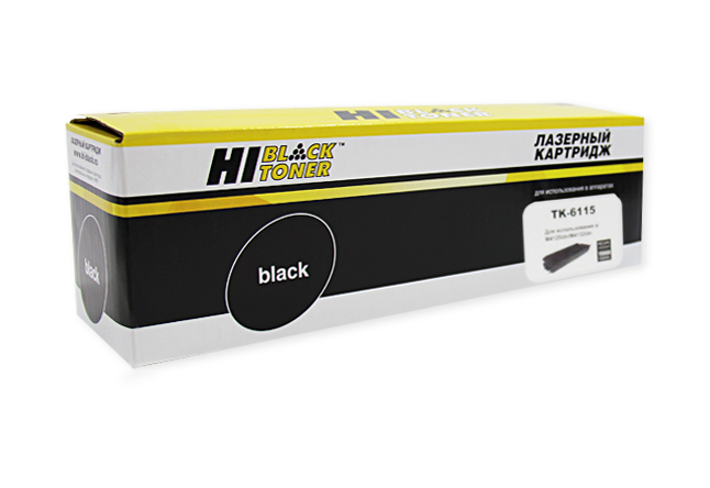 Тонер-картридж Hi-Black (HB-TK-6115) для Kyocera EcosysM4125idn/M4132idn, 15K