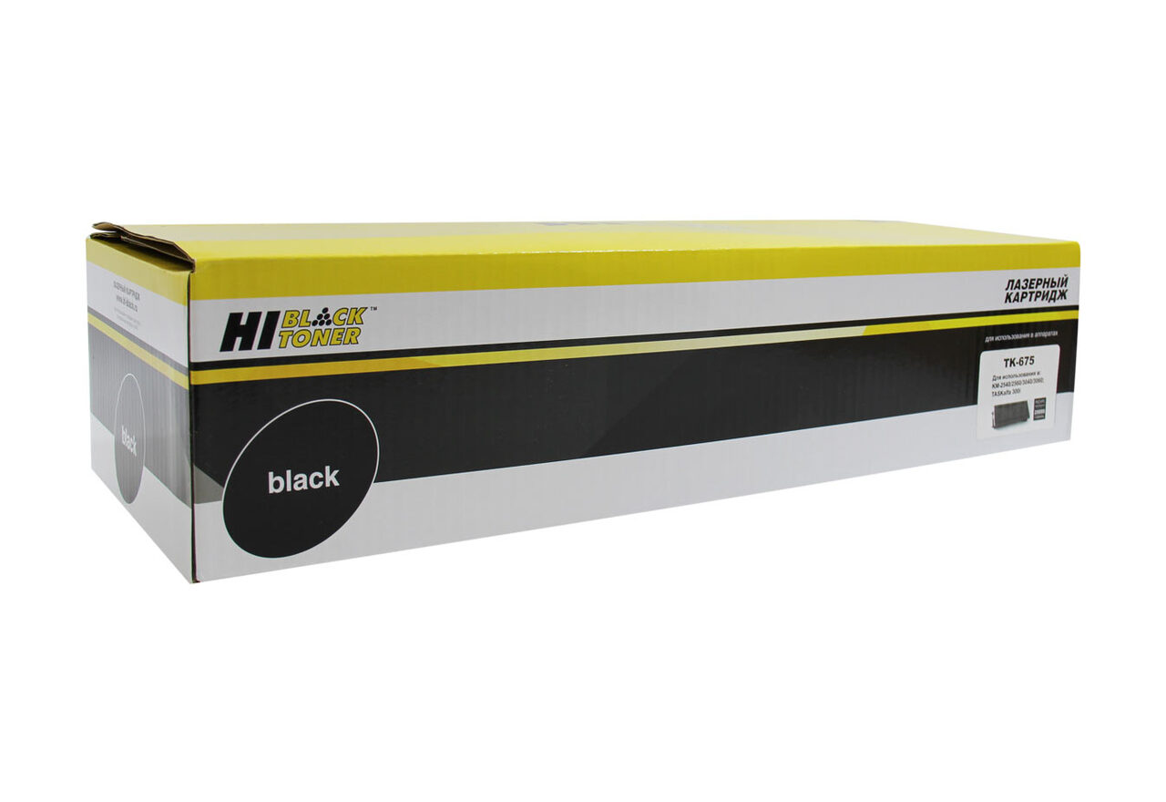 Тонер-картридж Hi-Black (HB-TK-675) для KyoceraKM-2540/2560/3040/3060, 20K