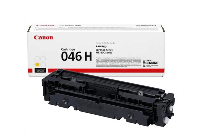 Тонер-картридж 046H Y Canon i-SENSYS LBP650, MF730, 5К(О) желтый 1251C002