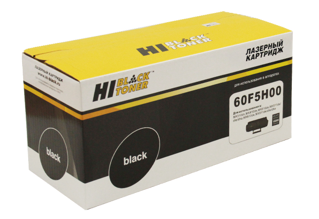 Тонер-картридж Hi-Black (HB-60F5H00) для LexmarkMX310/MX410/MX510/MX511/MX610/MX611, 10K