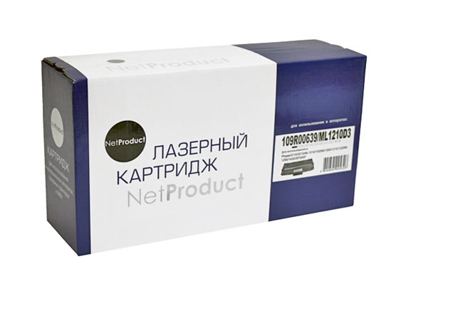 Картридж NetProduct (N-ML-1210D3) для SamsungML-1210/1250/Xerox Phaser 3110, 2,5K