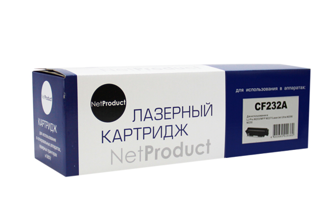 Драм-юнит NetProduct (N-CF232A) для HP LJ ProM203/M206/M230/MFP M227, 23K