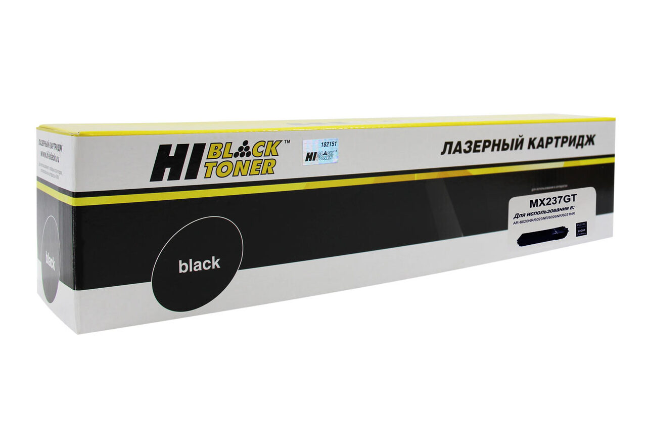 Тонер-картридж Hi-Black (HB-MX237GT) для SharpAR-6020NR/6023NR/6026NR/6031NR, 17К