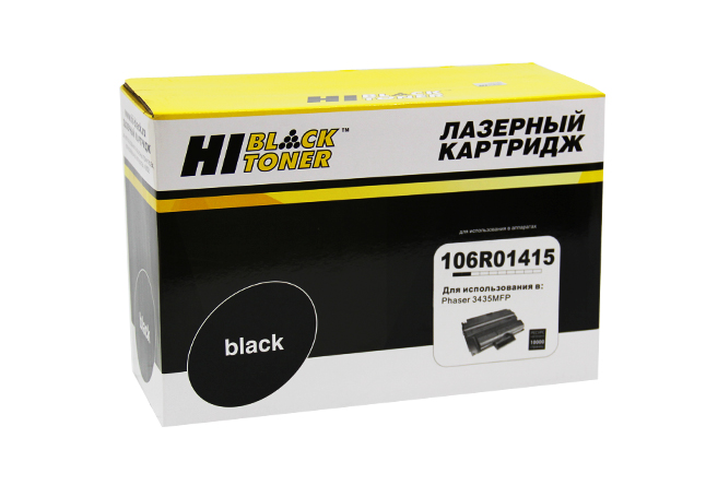 Картридж Hi-Black (HB-106R01415) для Xerox Phaser 3435MFP,10K