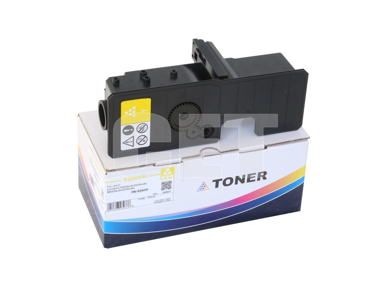 Тонер-картридж (PK208) TK-5230Y для KYOCERA ECOSYSP5021cdn/M5521cdn (CET) Yellow, 33г, 2200 стр., CET8995Y