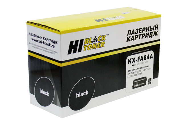 Драм-юнит Hi-Black (HB-KX-FA84A) для PanasonicKX-FL511/512/540/541/FLM653, Восстан., 10K
