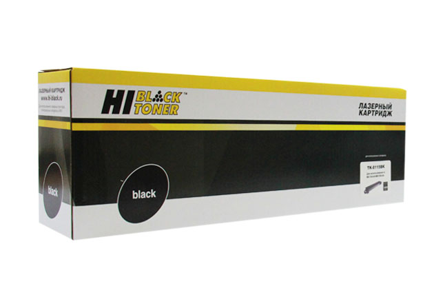 Тонер-картридж Hi-Black (HB-TK-8115BK) для Kyocera EcosysM8124cidn/M8130cidn, Bk,12K