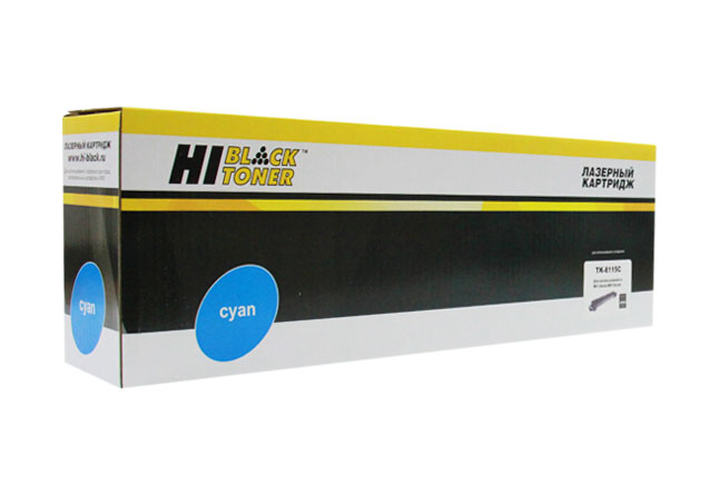 Тонер-картридж Hi-Black (HB-TK-8115C) для Kyocera EcosysM8124cidn/M8130cidn, C, 6K
