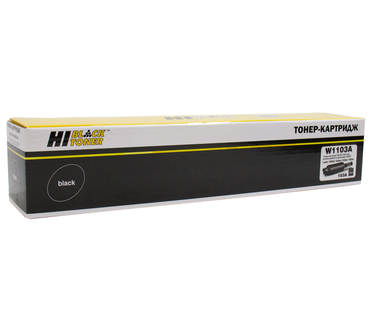 Тонер-картридж Hi-Black (HB-W1103A) для HP Neverstop Laser1000a/1000w/1200a/1200w, 2,5K (без чипа)