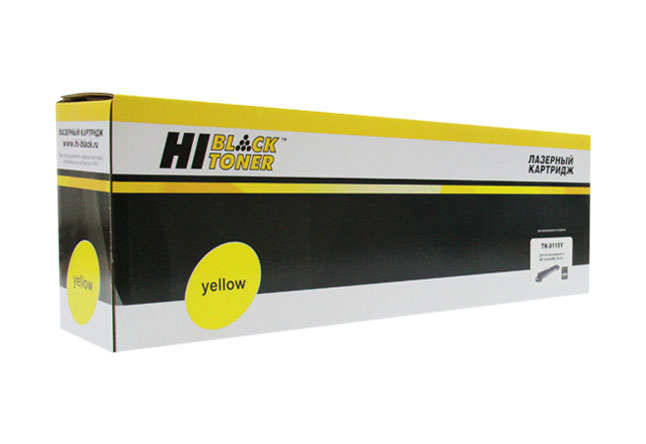 Тонер-картридж Hi-Black (HB-TK-8115Y) для Kyocera EcosysM8124cidn/M8130cidn, Y, 6K