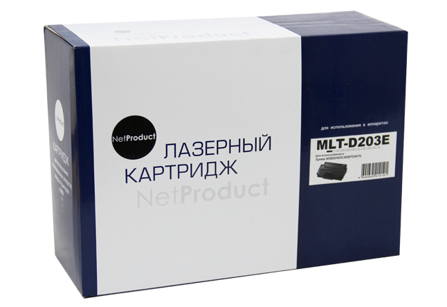 Картридж NetProduct (N-MLT-D203E) для SamsungSL-M3820/3870/4020/4070, 10K (новая прошивка)