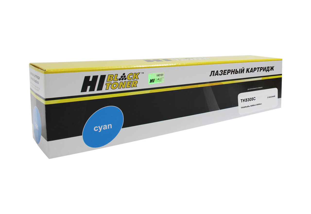 Тонер-картридж Hi-Black (HB-TK-8305C) для Kyocera TASKalfa3050ci/3051/3550, C, 15K