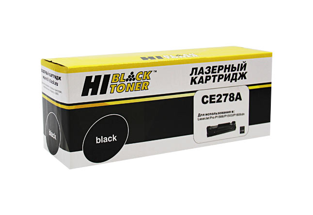 Картридж Hi-Black (HB-CE278A) для HP LJ ProP1566/P1606dn/M1536dnf, 2,1K