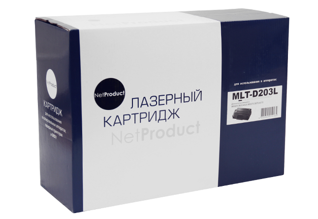 Картридж NetProduct (N-MLT-D203L) для SamsungSL-M3820/3870/4020/4070, 5K (новая прошивка)