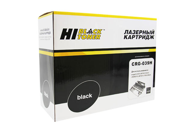 Картридж Hi-Black (HB-№039H) для Canon i-SENSYSLBP-351x/352x, 25K