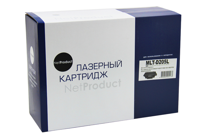 Картридж NetProduct (N-MLT-D205L) для SamsungML-3310D/3310ND/3710D/3710ND/SCX-4833, 5K