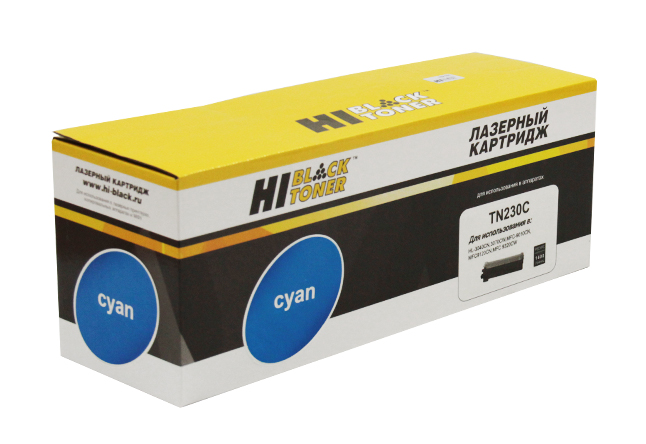 Тонер-картридж Hi-Black (HB-TN-230C) для BrotherHL-3040CN/3070CW/MFC9010CN/9120, C, 1,4K