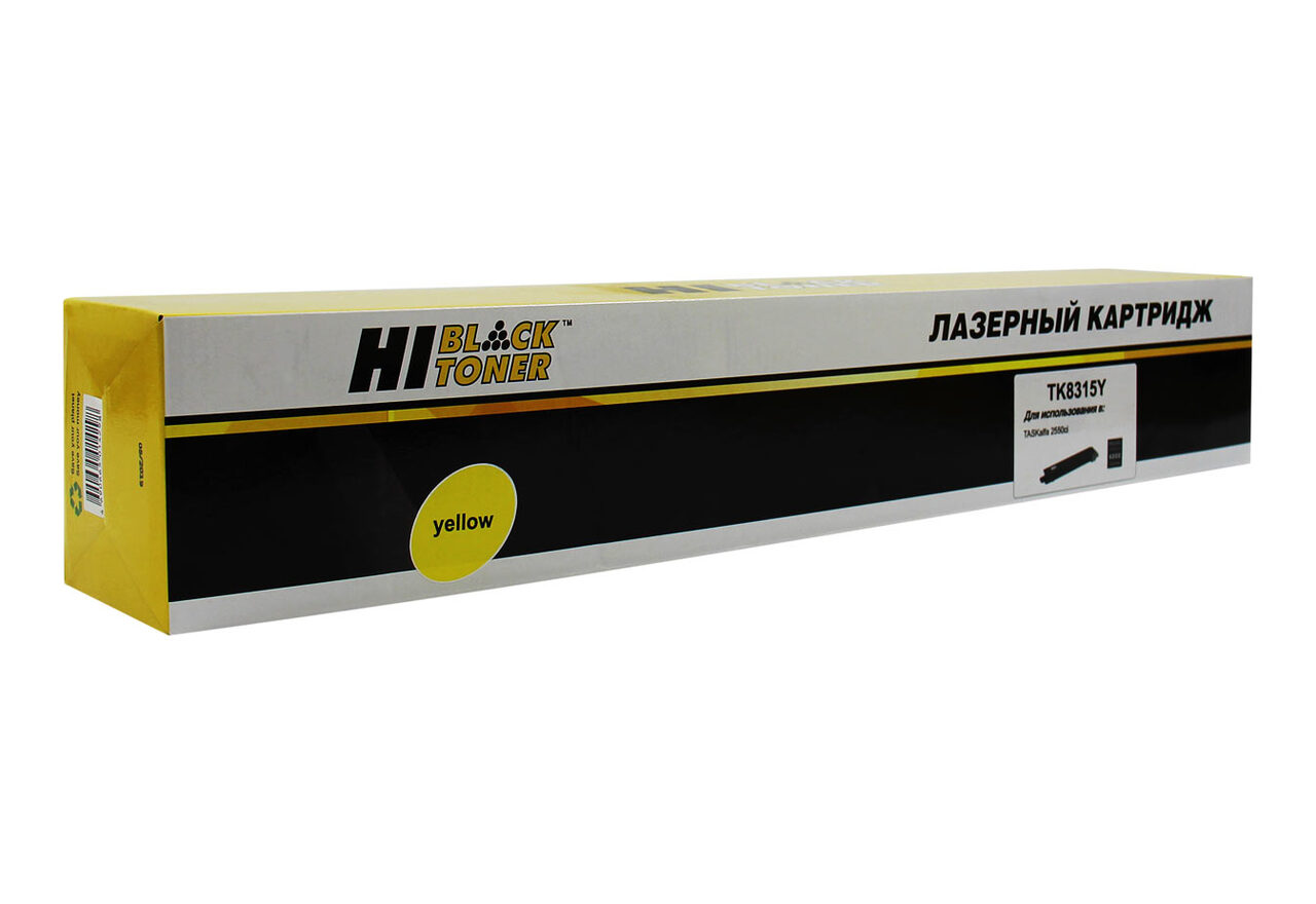Тонер-картридж Hi-Black (HB-TK-8315Y) для Kyocera TASKalfa2550ci, Y, 6K