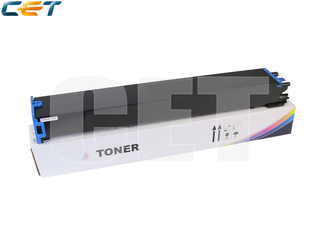 Тонер-картридж (TF9) MX-60GTCA для SHARPMX-3050N/4050N/4070N/5070N (CET) Cyan, 476г, 24000 стр.,CET141243
