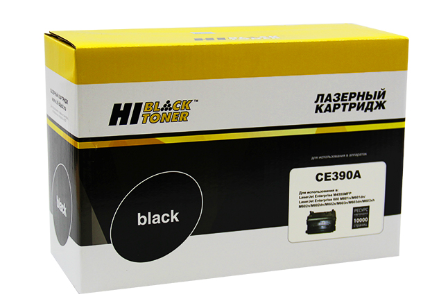 Картридж Hi-Black (HB-CE390A) для HP LJ Enterprise600/601/602/603, 10K