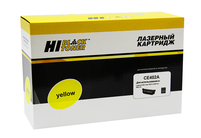 Картридж Hi-Black (HB-CE402A) для HP LJ Enterprise 500 colorM551n/M575dn, Y, 6K