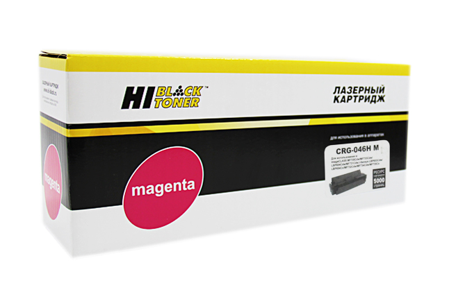 Картридж Hi-Black (HB-№046H M) для CanonLBP-653/654/MF732/734/735, M, 5K