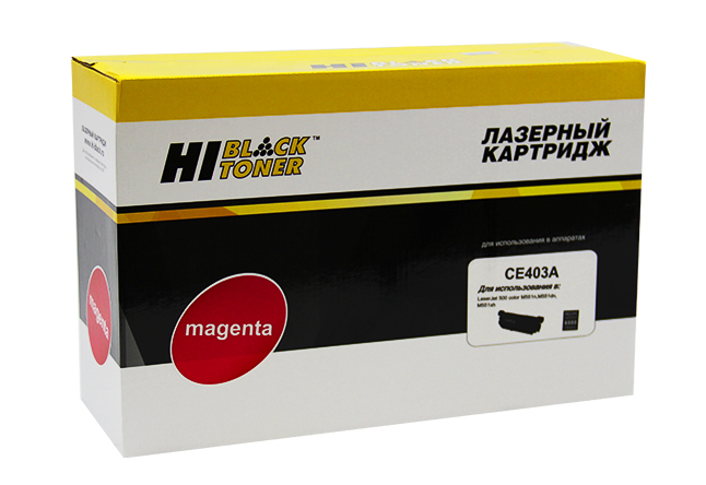 Картридж Hi-Black (HB-CE403A) для HP LJ Enterprise 500 colorM551n/M575dn, M, 6K