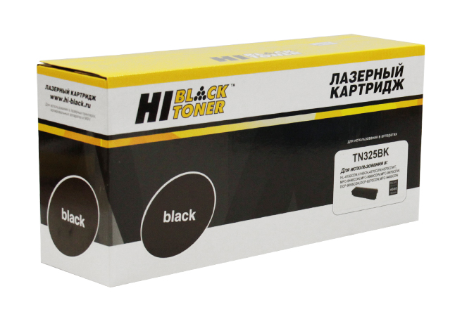 Тонер-картридж Hi-Black (HB-TN-325Bk) для BrotherHL-4150CDN/4140CN/4570CDW, Bk, 4K