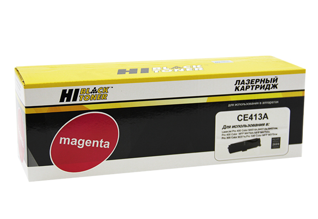 Картридж Hi-Black (HB-CE413A) для HP CLJ Pro300 ColorM351/M375/Pro400 M451/M475, M, 2,6K
