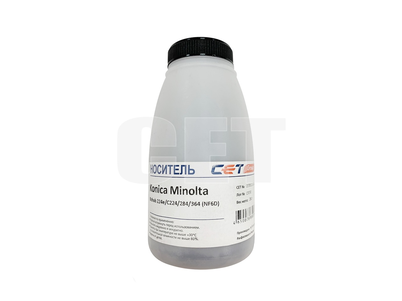 Носитель (девелопер) NF6D для KONICA MINOLTA Bizhub224e/C224/284/364 (Japan), 280г/бут, CET8521D280