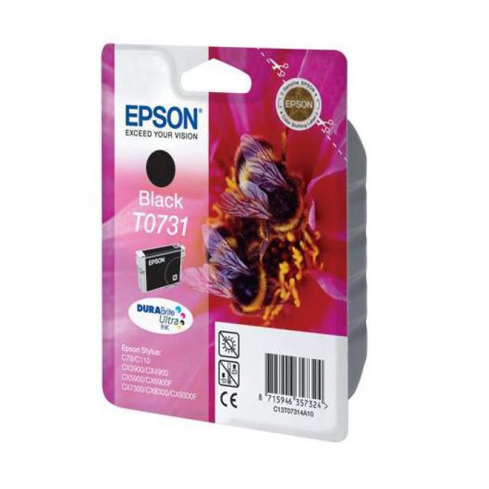 Картридж Epson C79/C110/T40W/TX200/400/TX600FW (O)T07314/C13T10514A10, BK