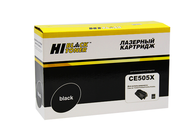 Картридж Hi-Black (HB-CE505X) для HP LJ P2055/P2050/Canon№719H, 6,5K